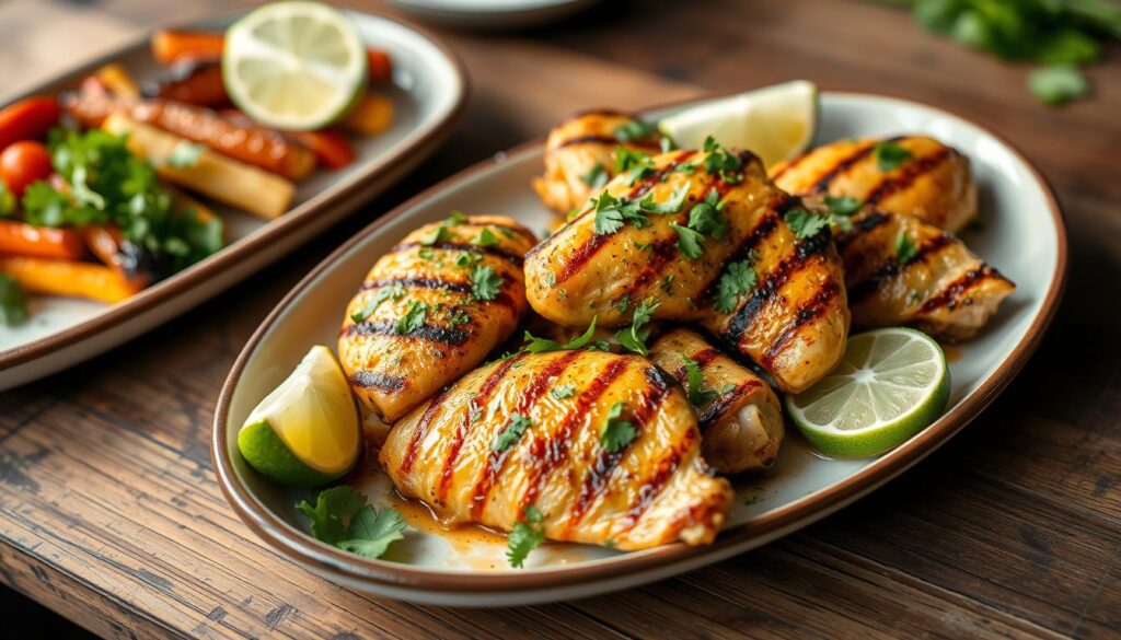 Do you put lime on chicken before or after cooking?